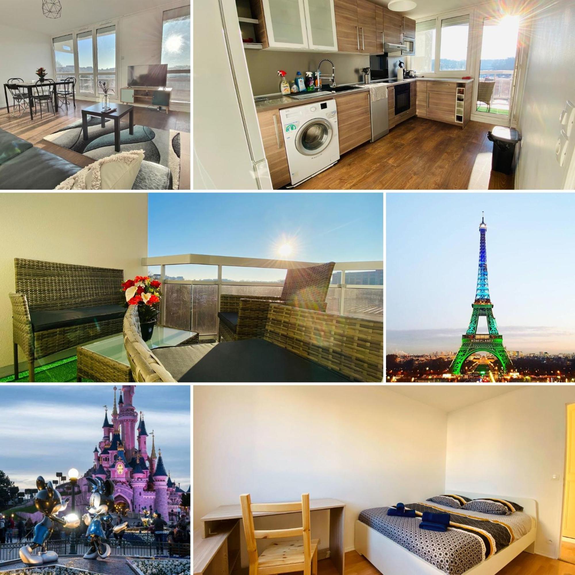 L'Appart Passerelle Paris Et Disney - Cozy Houses Нуази-ле-Гран Екстериор снимка